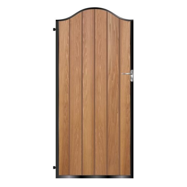 MacKenzie Metal Framed Timber Side Gate