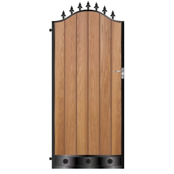 Richardson Metal Framed Timber Side Gate