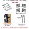 driveway gate hardware included new_c