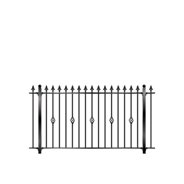 Radcliffe Metal Fencing - 010