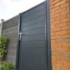 Aluminium Tall Side Pedestrian Gate 2-