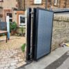 Composite Bi Fold Gates Black Grey (4)