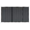 McAdam Composite Sliding Gate - Black_c