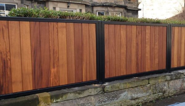 metal framed timber wall tops fencing_compressed
