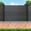 next gen composite fencing wall top kit black_compressed