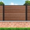 next gen composite fencing wall top kit dark brown mahogany_compressed