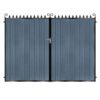 fraser tall composite driveway gate - 7016 grey next gen composite-c