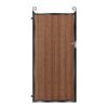 Armstrong Tall Composite Side Gate - Mahogany - Dark Brown_c