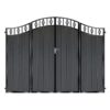 Campbell Composite Bi Fold Gate - Black_c