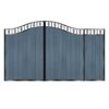 Campbell Composite Sliding Gate - 7016 Anthracite Grey_c