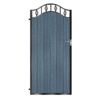 Campbell Tall Composite Side Gate - 7016 Anthracite Grey_c