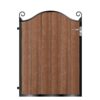 Donaldson Composite Garden Gate - Mahogany - Dark Brown_c