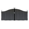 Donaldson Short Composite Driveway Gate - Black_c