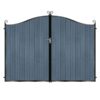 Donaldson Tall Composite Driveway Gate - 7016 Anthracite Grey_c
