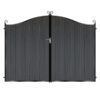 Donaldson Tall Composite Driveway Gate - Black_c