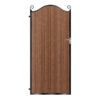Donaldson Tall Composite Side Gate - Mahogany - Dark Brown_c