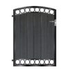 Douglas Composite Garden Gate - Black_c