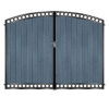 Douglas Tall Composite Driveway Gate - 7016 Anthracite Grey