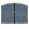 Douglas Tall Composite Driveway Gate - 7016 Anthracite Grey_c