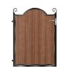 Drummond Composite Garden Gate - Mahogany - Dark Brown_c