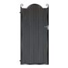 Drummond Tall Composite Side Gate - Black_c
