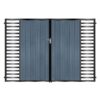 Edwards Tall Composite Driveway Gate - 7016 Anthracite Grey_c