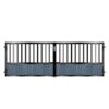 Evans Short Composite Driveway Gate - 7016 Anthracite Grey_c