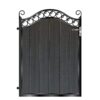 Farquhar Composite Garden Gate - Black_c