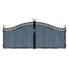 Farquhar Short Composite Driveway Gate - 7016 Anthracite Grey_c