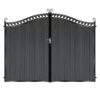 Farquhar Tall Composite Driveway Gate - Black_c