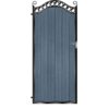 Farquhar Tall Composite Side Gate - 7016 Anthracite Grey_c