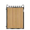 Fraser Composite Garden Gate - Golden Oak Light Brown_c