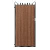 Fraser Tall Composite Side Gate - Mahogany - Dark Brown_c