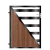 Harris Composite Garden Gate - Mahogany - Dark Brown_c