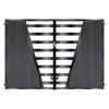 Harris Tall Composite Driveway Gate - Black_c