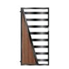 Harris Tall Composite Side Gate - Mahogany - Dark Brown_c