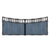 Johnson Short Composite Driveway Gate - 7016 Anthracite Grey_c