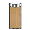 Johnson Tall Composite Side Gate - Golden Oak Light Brown_c
