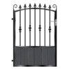Jones Composite Garden Gate - Black_c