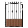 Jones Composite Garden Gate - Mahogany - Dark Brown_c