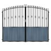 Jones Tall Composite Driveway Gate - 7016 Anthracite Grey_c