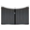 Lamont Tall Composite Driveway Gate - Black_c