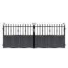 Lindsay Short Composite Driveway Gate - Black_c