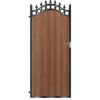 MacGregor Tall Composite Side Gate - Mahogany - Dark Brown_c