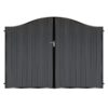 MacKenzie Tall Composite Driveway Gate - Black_c