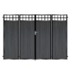 MacKinnon Composite Bi Fold Gate - Black_c