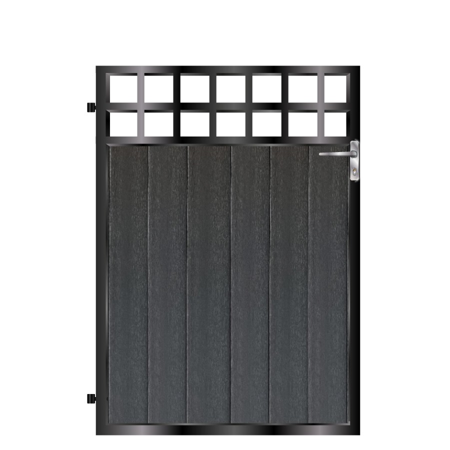 MacKinnon Composite Garden Gate - Black_c