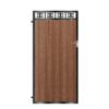 MacKintosh Tall Composite Side Gate - Mahogany - Dark Brown_c