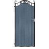 MacLaren Tall Composite Side Gate - 7016 Anthracite Grey_c