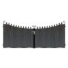 MacLean Short Composite Driveway Gate - Black_c